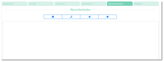Voorbeeld tabblad bijzonderheden.